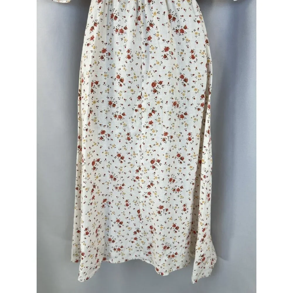 NEW Reformation Marabella Midi Dress in Veronica Print $248 - Picture 9 of 13